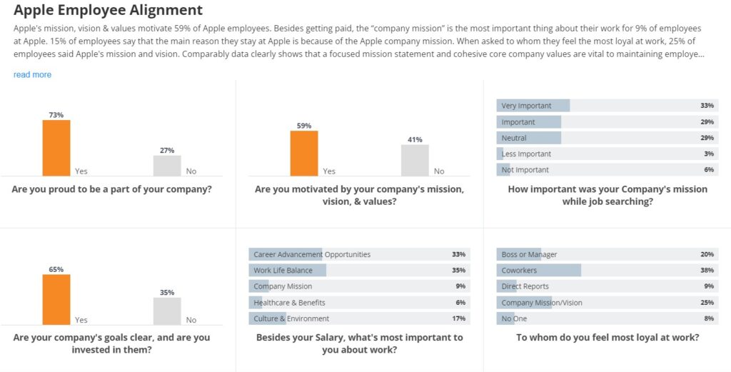 How Apple is Achieving Vision Success | Apple Employee Engagement Survey