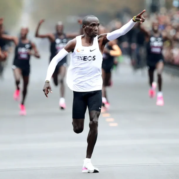 Eliud Kipchoge INEOS 159 Challenge Finish Line - The Art of Great Storytelling | Okinyo Mark