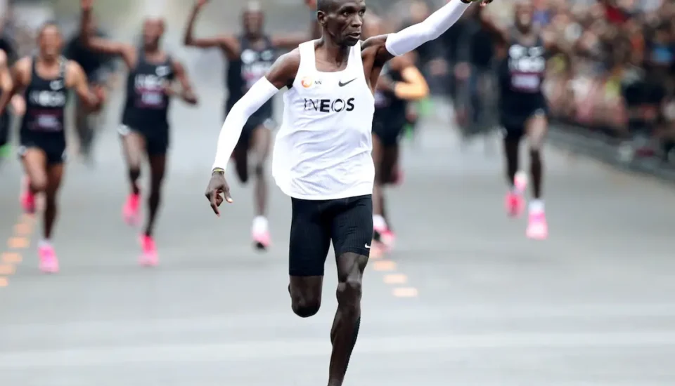 Eliud Kipchoge INEOS 159 Challenge Finish Line - The Art of Great Storytelling | Okinyo Mark